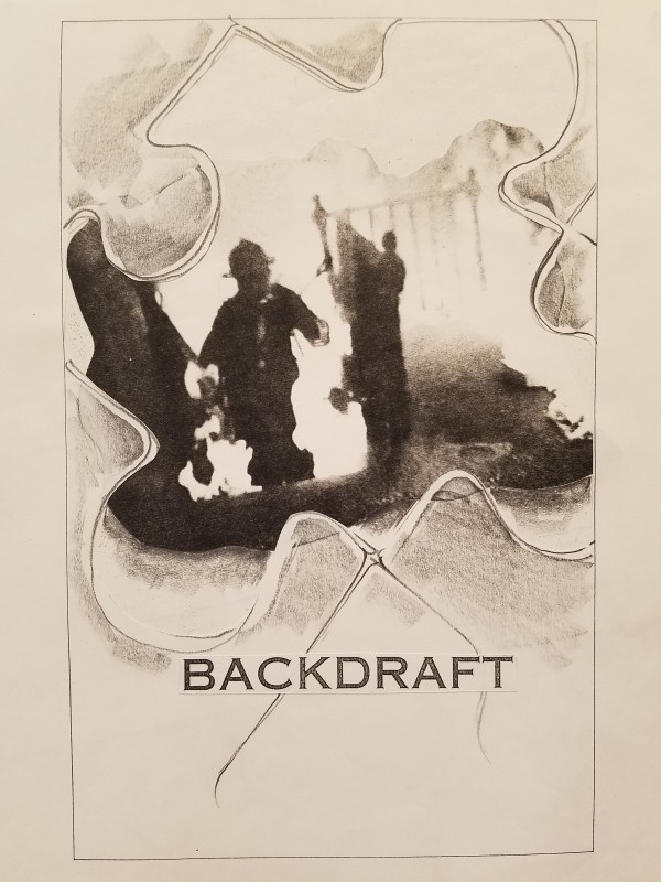 Backdraft Poster Concept, Printed Firefighters