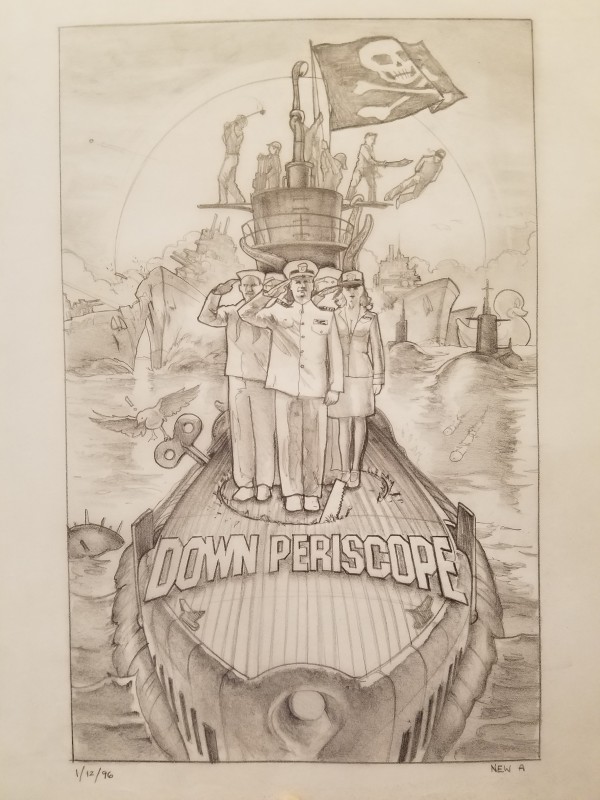 Down Periscope Poster Concept Art 2