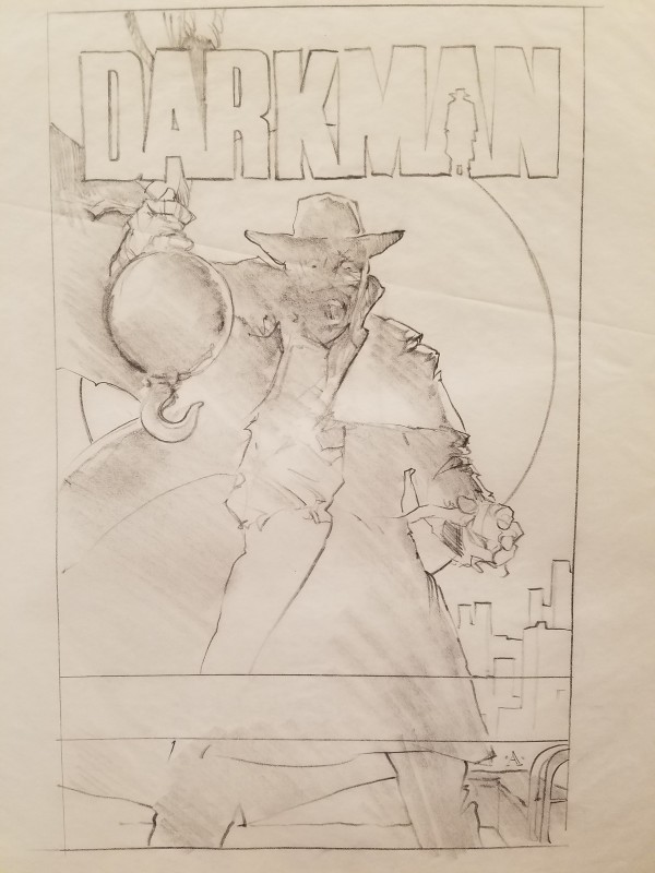 Darkman Poster Concept, Darkman Crane