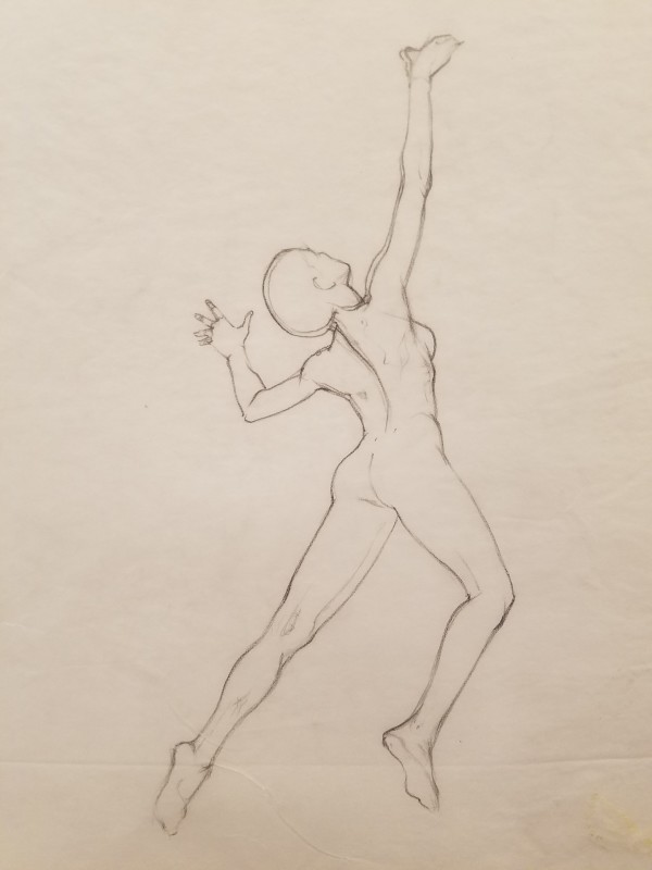 Leviathan Poster Concept, Anatomy Sketch