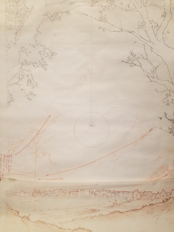 Arachnophobia Poster Concept  Notes, Two Pieces