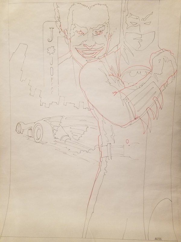 Batman Poster Concept,  Batmobile