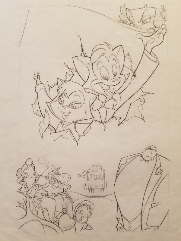 Cats Don't Dance Poster Concept, Danny and Sawyer 1