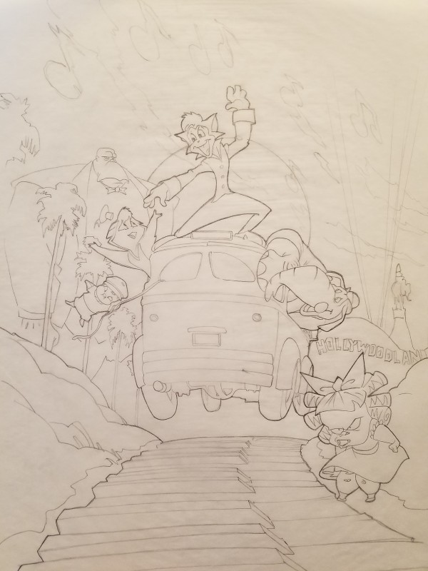 Cats Don't Dance Poster Concept, Danny &  Bus