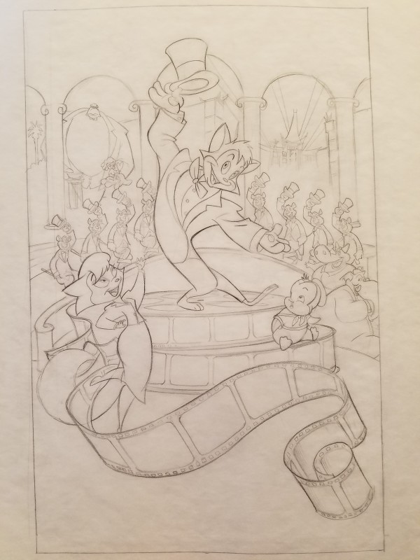 Cats Don't Dance Poster Concept, Danny With Suit