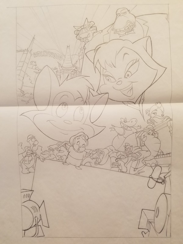 Cats Don't Dance Poster Concept, Danny and Sawyer 11