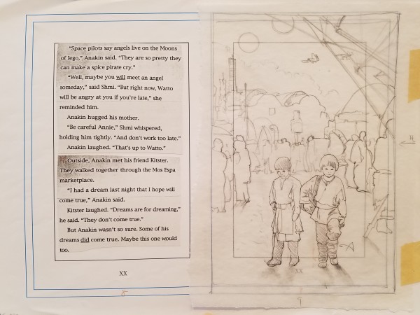 Star Wars Anakin's Fate Page Layout pg 9