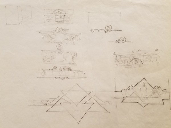 The Rocketeer Concept, Nazi Building Background Study