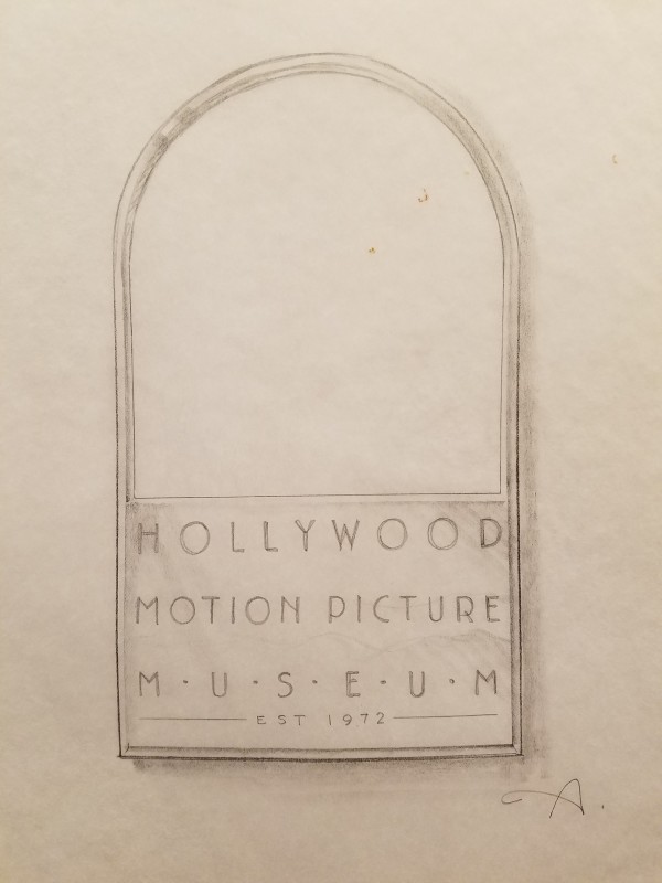 Hollywood Motion Picture Museum Logo Concept 9