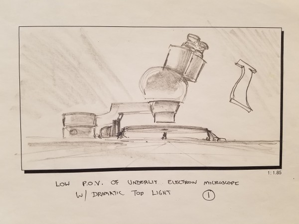 Jurassic Park Teaser Trailer Storyboard, Lab Study 1 - 7
