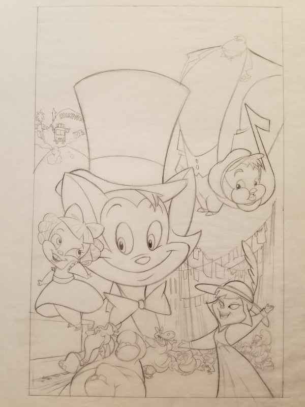 Cats Don't Dance Poster Concept, tophat