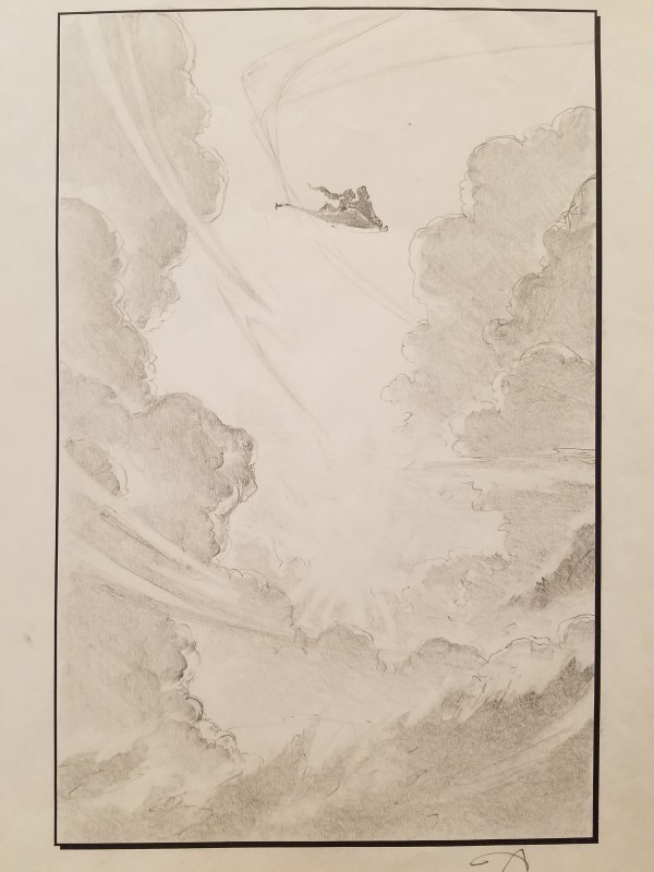 Aladdin Poster Concept, Couple Flying