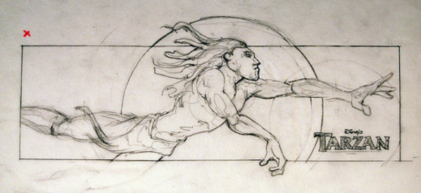 Tarzan Bus Advertising Concept Art Tarzan Swings
