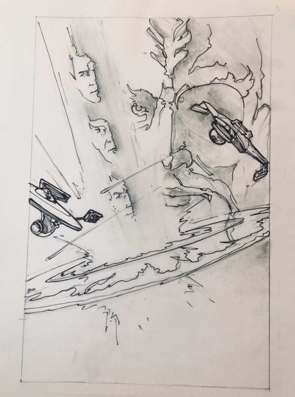 Star Trek VI The Undiscovered Country Concept, Close to Final Poster