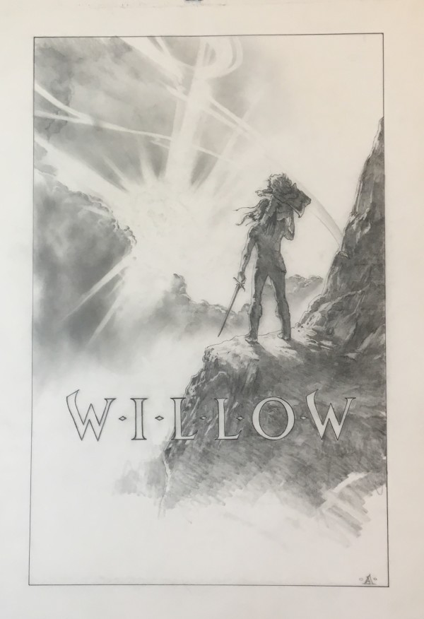 Willow Poster Concept, Standing on Cliffside