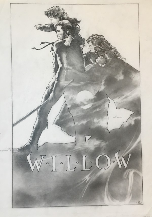 Willow Poster Concept, Close to Final, Lightened Silhouette