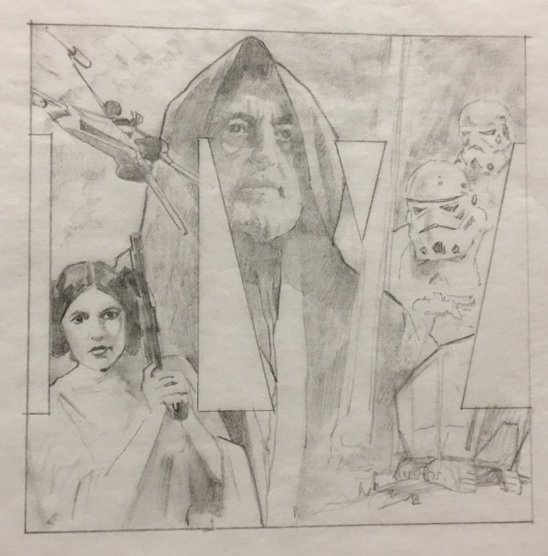 Star Wars Original Trilogy VHS Cover for A New Hope