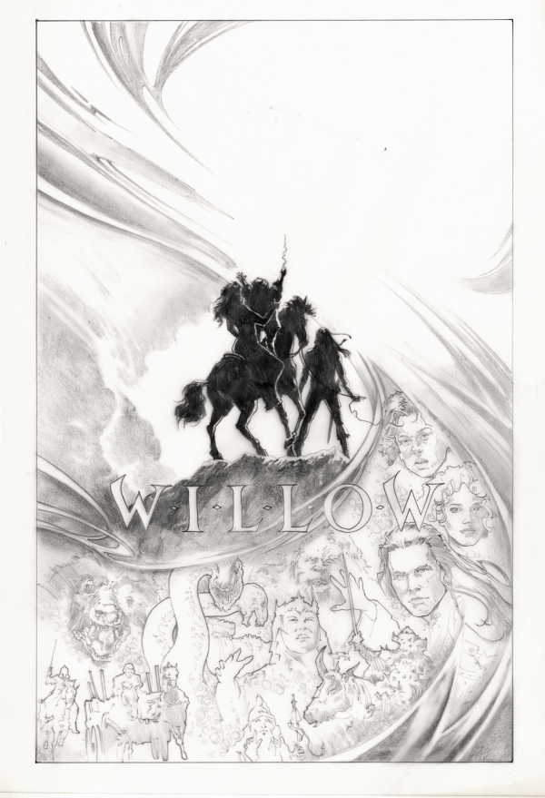 Willow Poster Concept, Collage Below