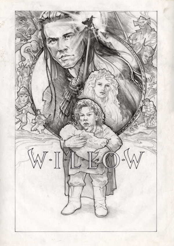 Willow Poster Concept, Willow Holding Elora
