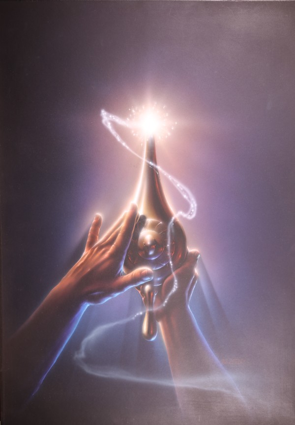 Aladdin Poster Alternative Finish: Lamp Up