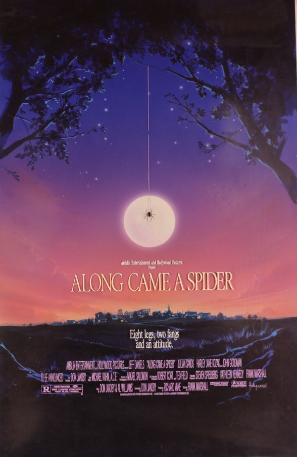 Arachnophobia Color Comp: Typography on overlay