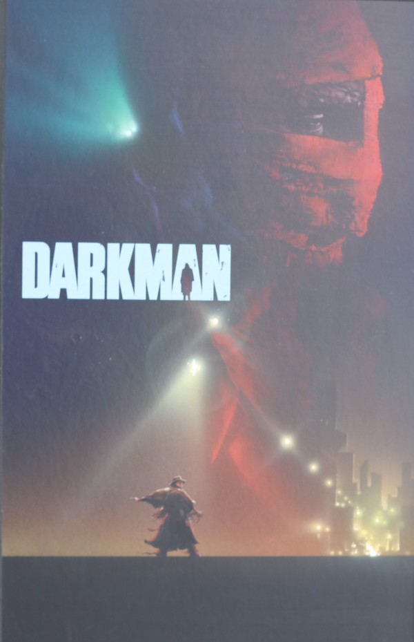 Darkman Color Comp, Red Bandaged: Custom Rub-Down Lettering