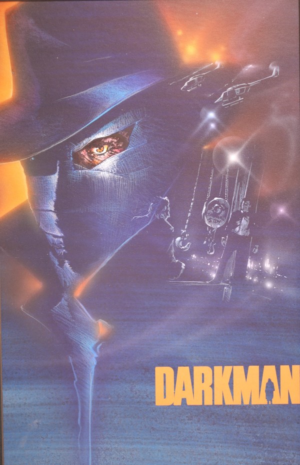Darkman Color Comp, Custom Rub-Down Lettering