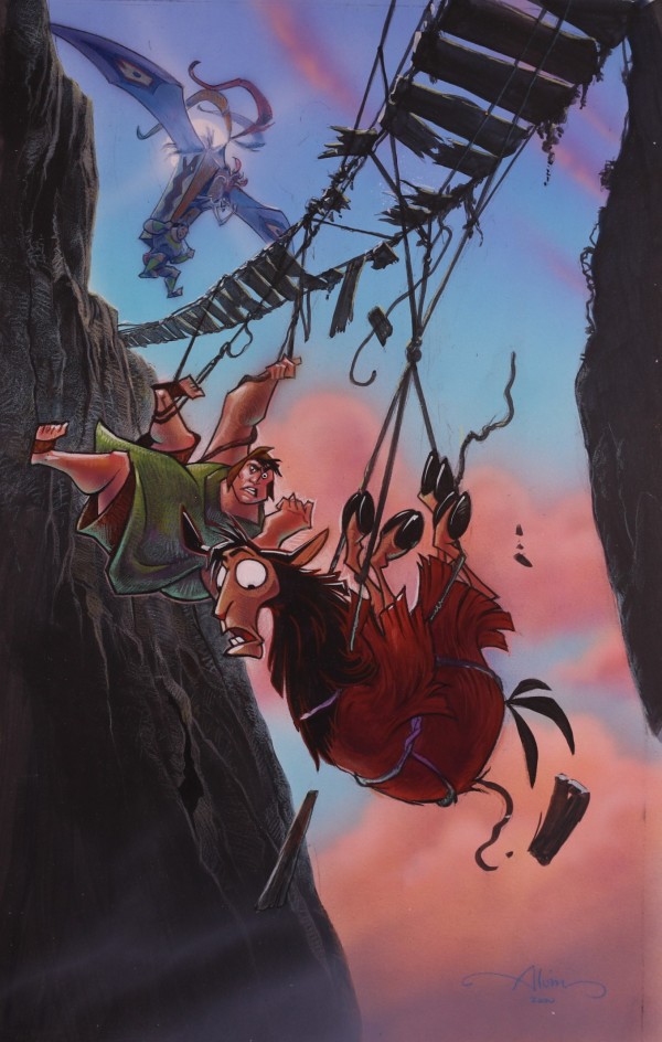 The Emperor's New Groove Color Concept for 2000 Campaign