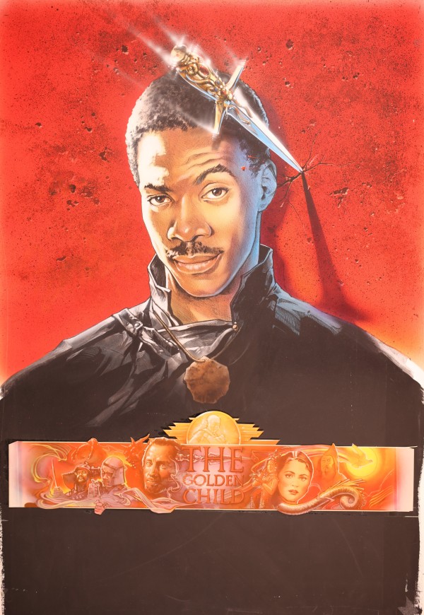 The Golden Child Poster Color Comp, Dagger in Wall by John Alvin, Image 2.