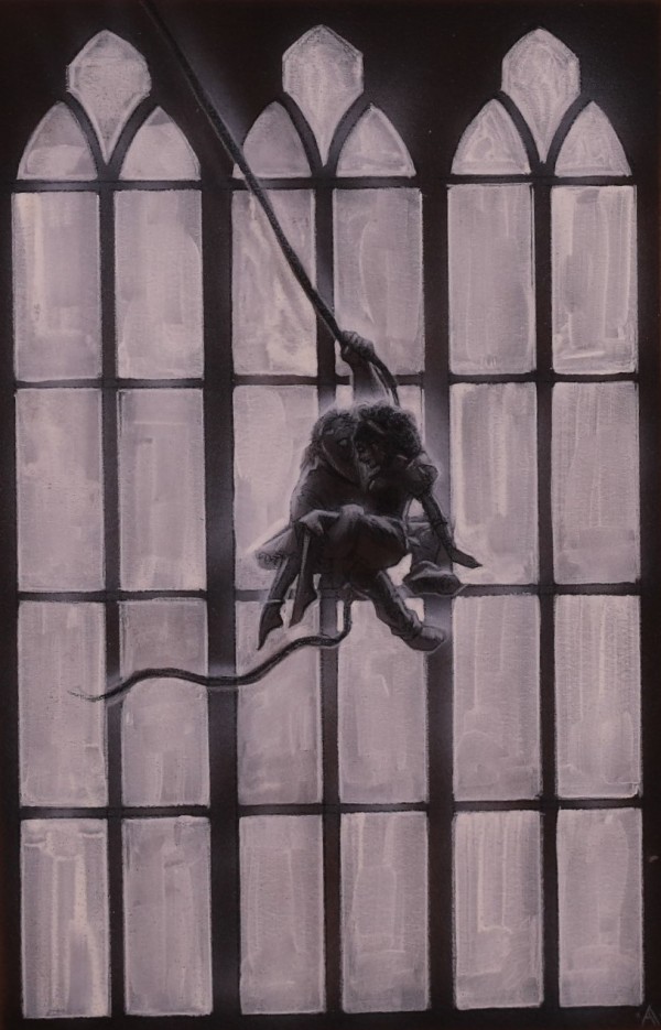 The Hunchback of Notre Dame Poster Concept, Quasimodo and Esmeralda