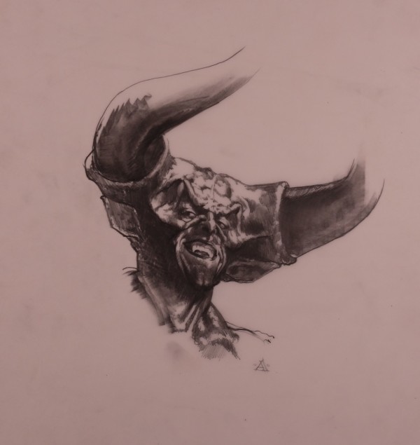 Legend Poster Concept Art Graphite