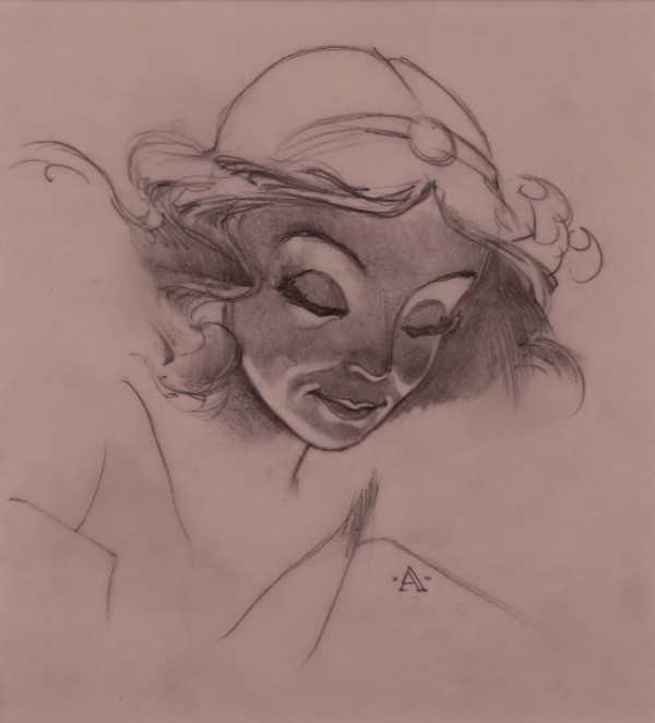 Pinocchio Rerelease Poster Concept, Blue Fairy Face