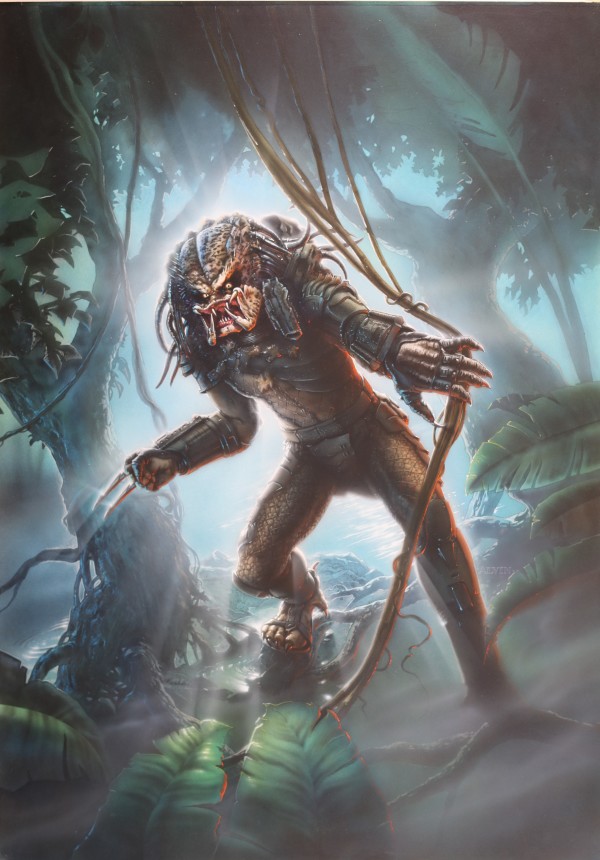 Predator Key Art for Alien vs Predator Video Game