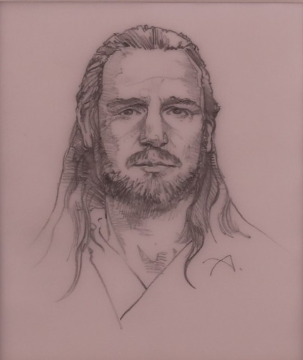 Star Wars The Phantom Menace Qui-Gon Jinn Sketch