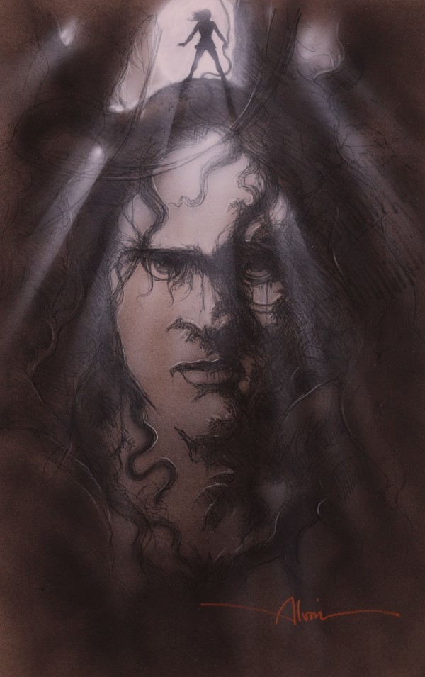 Tarzan Poster Concept Dark Portrait in Trees