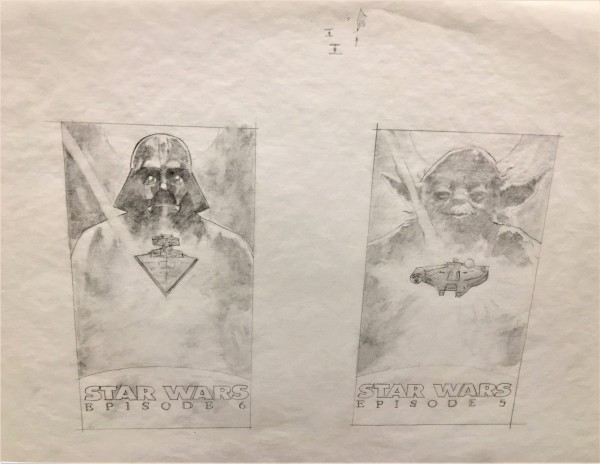 Star Wars Original Trilogy VHS Covers Concepts: Ep 5 and 6