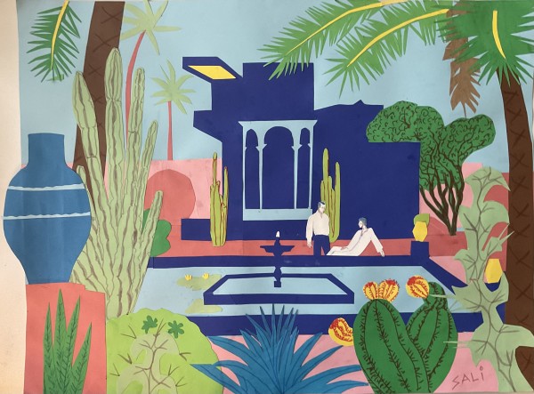 Yves & Herve at home by SAL SIDNER