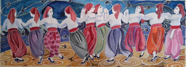 LESBOS DANCERS by SAL SIDNER