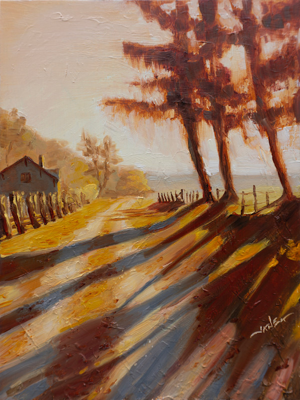 Orquevaux at Dawn, No. 3 by Janea Spillers