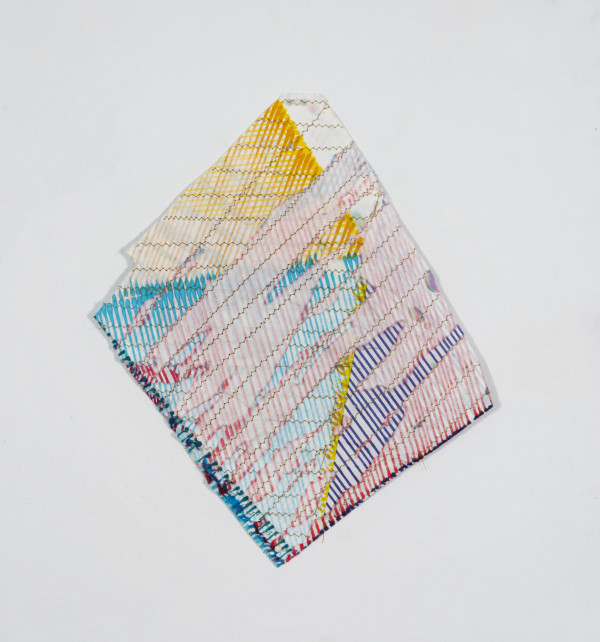 Untitled (stained quilt study) by Astri Snodgrass