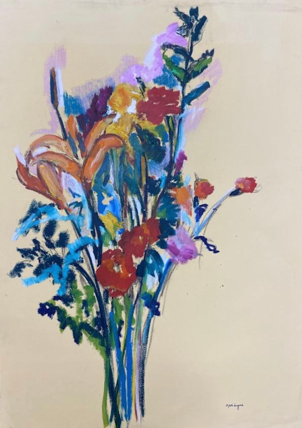 Wildflowers on Stem by Mari Lyons, Image 1.