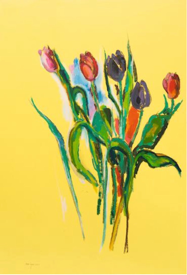 Deep Tulips 1 by Mari Lyons