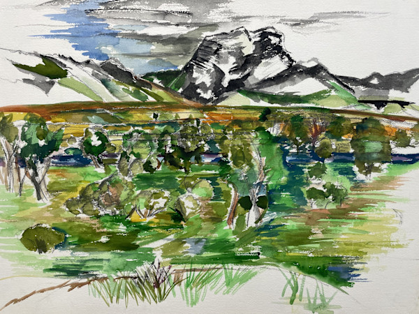 Sphinx Mountain 6 by Mari Lyons