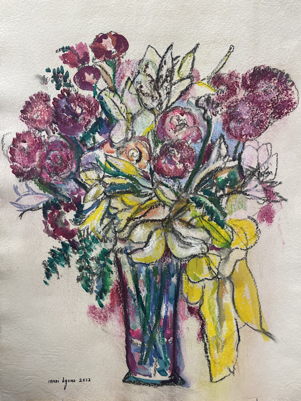 Yellow Ribbon Bouquet by Mari Lyons