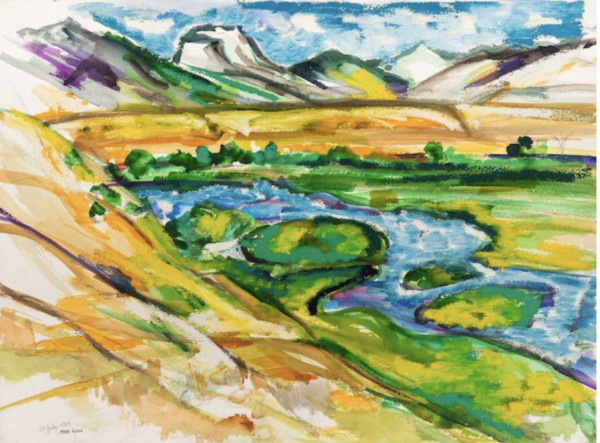 Three Plains of View by Mari Lyons