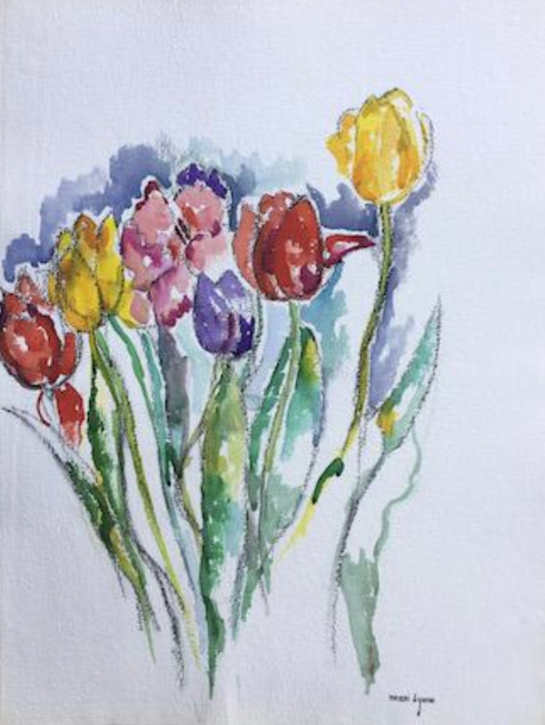Loose Tulips by Mari Lyons