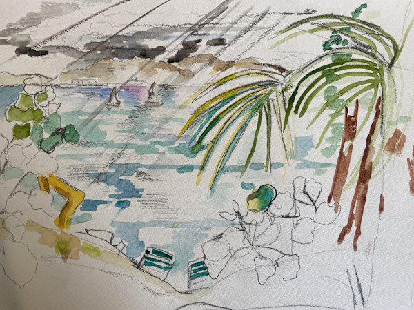 Caneel Bay View 6 by Mari Lyons