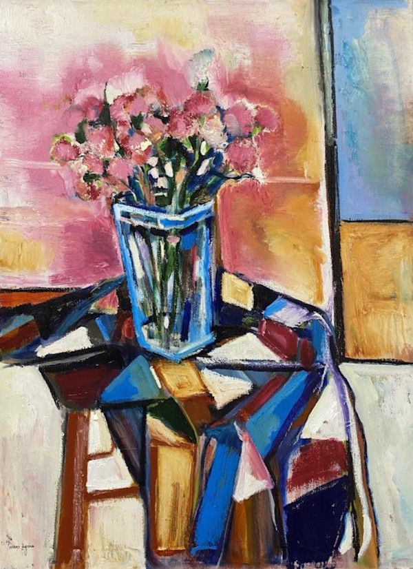 85. Flowers and Shapes by Mari Lyons