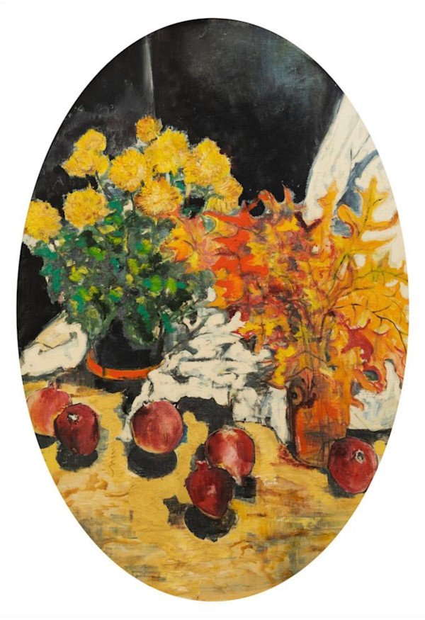 90. Still Life Yellows and Reds by Mari Lyons
