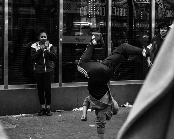 Break Dancing on Bourbon Street by Antione Lacey